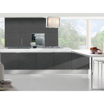 The best choice timber veneer kitchen cabinet